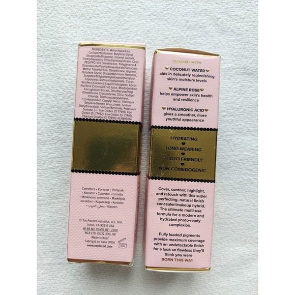 Too Faced Born This Way Super Sculpting Concealer SABLE Estee Lauder Company NEW - Picture 4 of 5